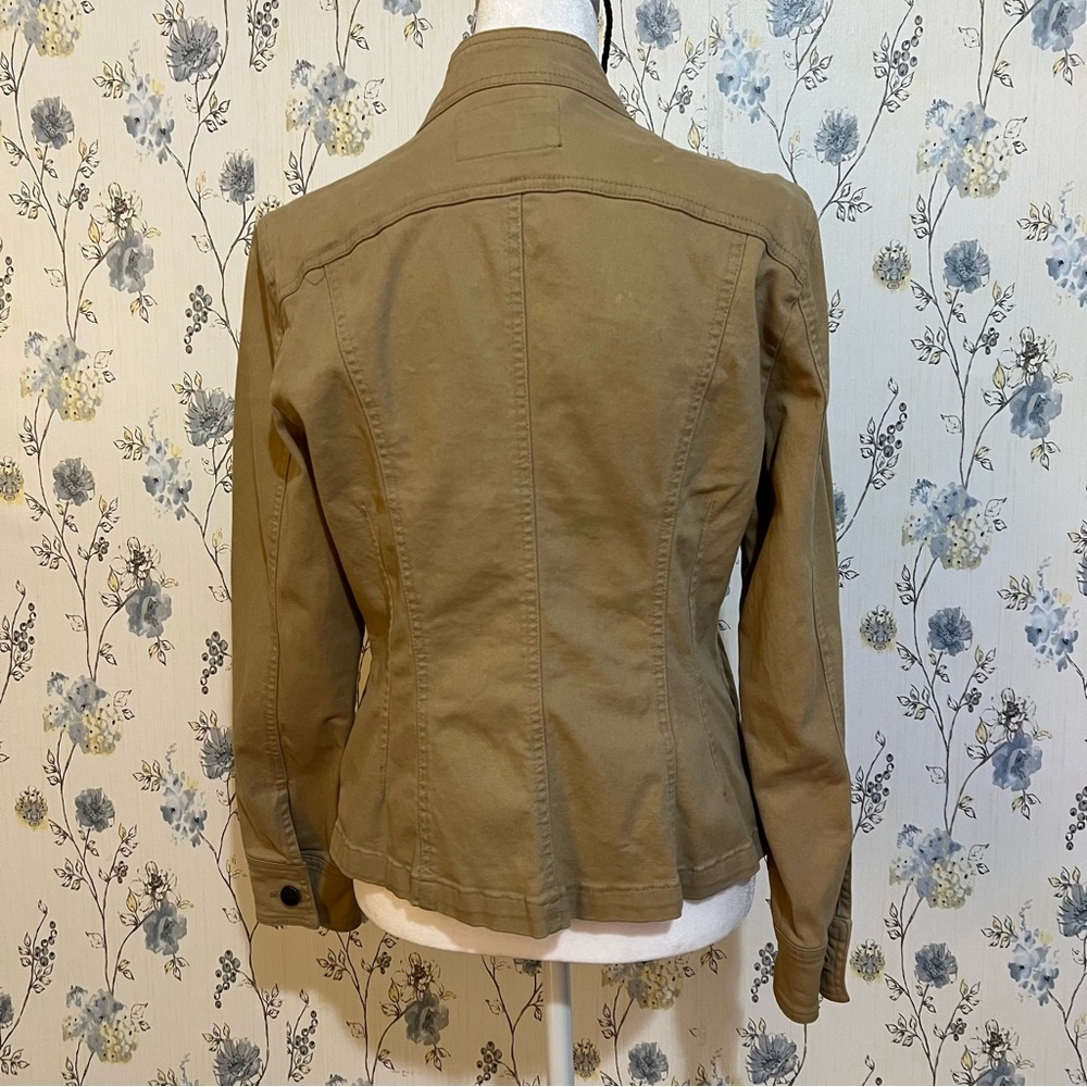 Women's Tan Jacket - Picture 3 of 3